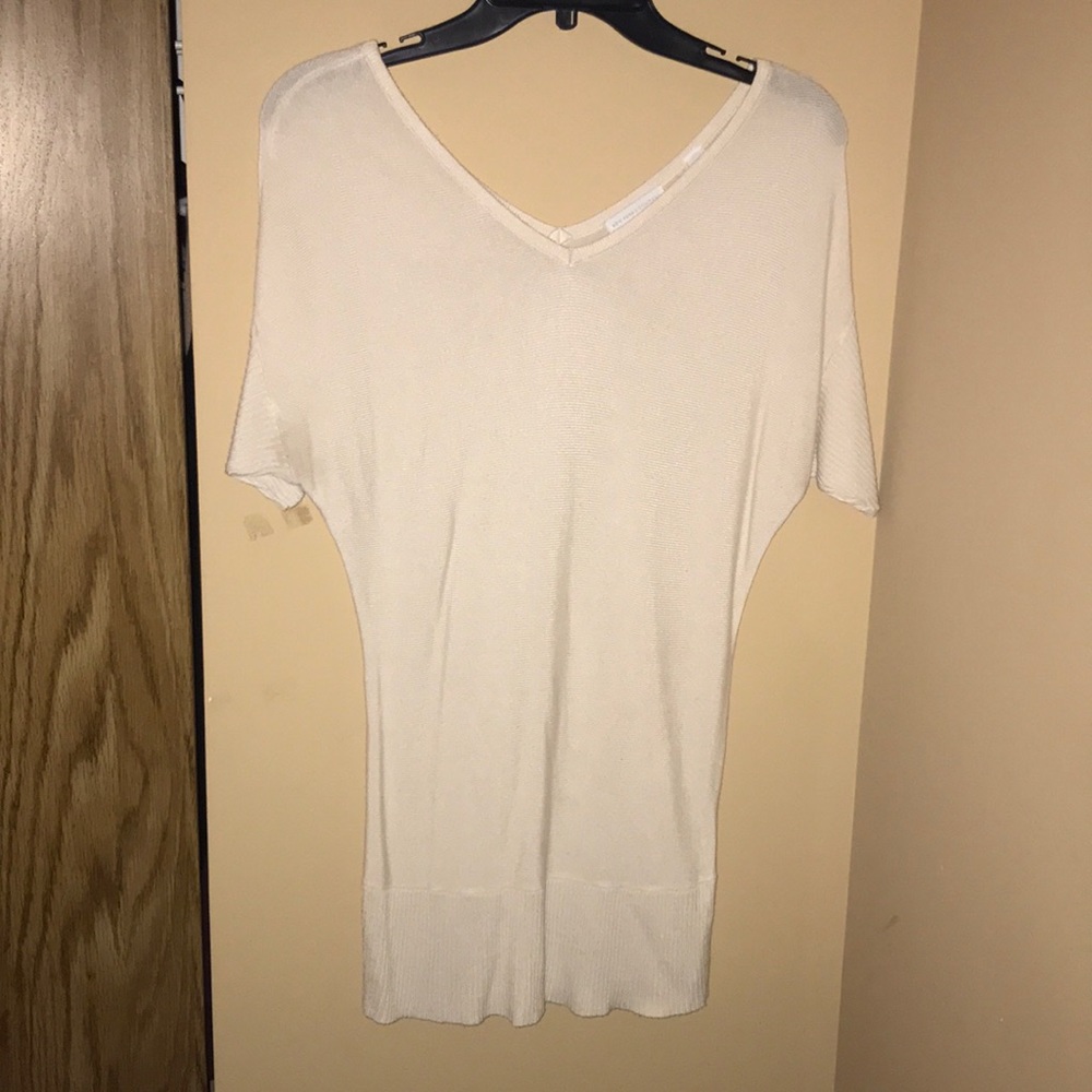 Cream Off-Shoulder Shirt